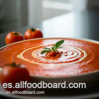 Salmorejo de Remolacha: &iexcl;Un Rojo Que Enamora! Receta F&aacute;cil Tarjeta de receta