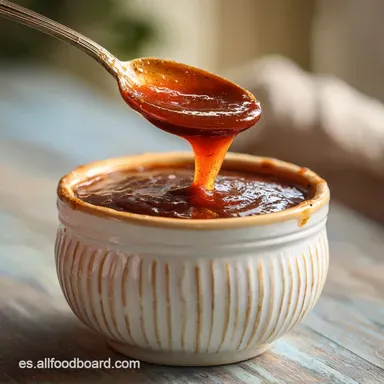 Salsa Barbacoa Casera: 25 Minutos Total | Sabor Casero y Ahumado Tarjeta de receta