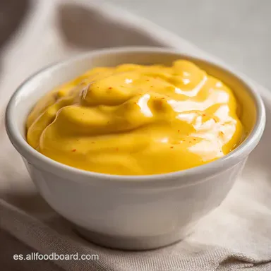 Salsa de Queso Cheddar Casera en 15 Minutos con Textura Aterciopelada Tarjeta de receta