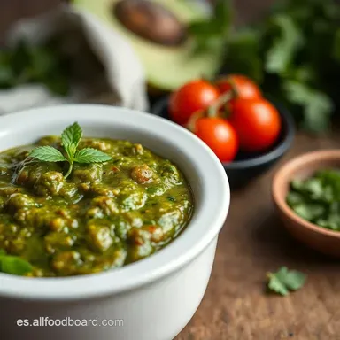 Salsa Pesto con Toque Mexicano: &iexcl;Un &Eacute;xito Seguro! Tarjeta de receta