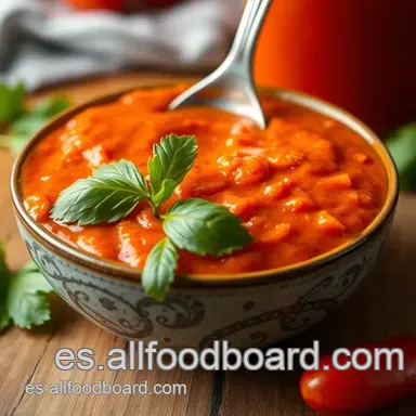Salsa Romesco Aut&eacute;ntica: &iexcl;El Secreto Catal&aacute;n M&aacute;s Delicioso! Tarjeta de receta