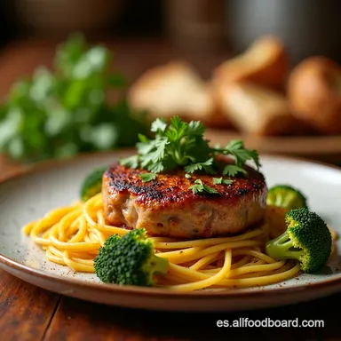 Ternera con Br&oacute;coli Como en el Chino Receta F&aacute;cil Tarjeta de receta