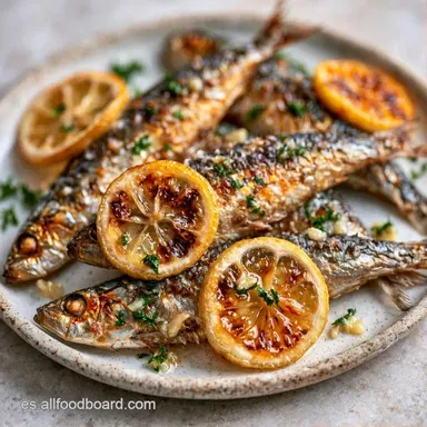 Sardinas Al Horno Con Limón En 25 Minutos Tarjeta de receta