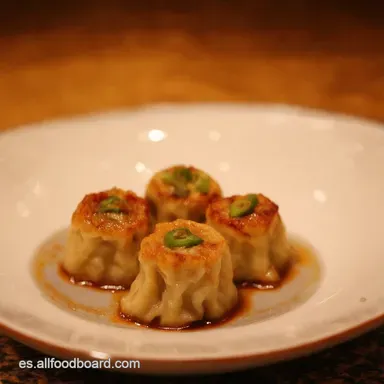 Shumai Canton&eacute;s Receta Casera Como los de Hong Kong Tarjeta de receta