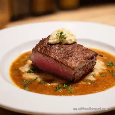 Solomillo Ternera Setas Mi Receta Estelar con Oporto Blanco Tarjeta de receta