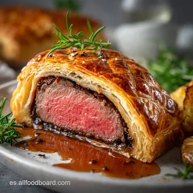 Solomillo Wellington Original y F&aacute;cil | Receta Paso a Paso Tarjeta de receta