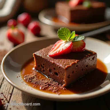 Sufl&eacute; de Chocolate F&aacute;cil El Postre Estrella de la Abuela Tarjeta de receta