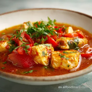 Suquet De Pescado para 4: Caldo Fundente Tarjeta de receta