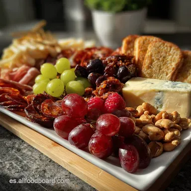 Tabla De Embutidos: Presentaci&oacute;n Gourmet Tarjeta de receta