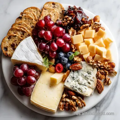 Tabla de Quesos Perfecta: El Secreto para una Reuni&oacute;n Inolvidable Tarjeta de receta