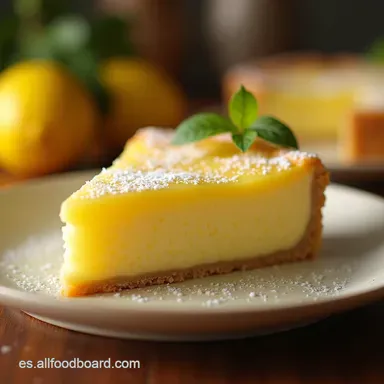 Chica Fra de Lim&oacute;n Dessert Tarta Cremosa sin Horno Tarjeta de receta