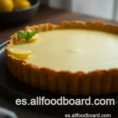 Tarta de Queso Cremosa: &iexcl;El Secreto est&aacute; en el Lim&oacute;n! Tarjeta de receta