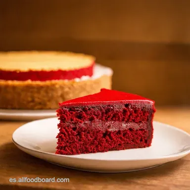 Tarta Red Velvet Casera Receta F&aacute;cil y Deliciosa Tarjeta de receta
