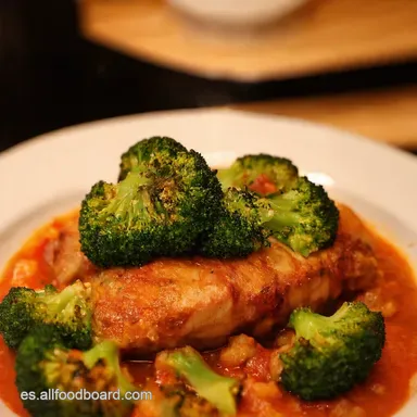 Ternera con Br&oacute;coli Mejor Que el Chino Receta Casera Tarjeta de receta