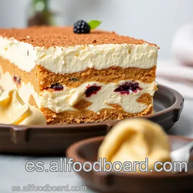 Tiramisu Receta Cremoso: &iexcl;El Postre Italiano Perfecto! Tarjeta de receta