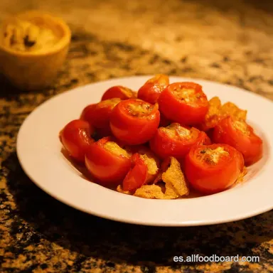Tomates Fritos Receta El Secreto Casero de la Abuela Tarjeta de receta