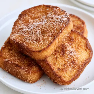 Receta de Torrijas Con Pan Duro en 1h Tarjeta de receta