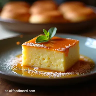 POSTRE DE DULCE DE LECHE Navide&ntilde;o Un Cl&aacute;sico Reversionado Tarjeta de receta