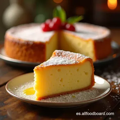 POSTRE DE LECHE CONDENSADA ESPECIAL Mi Delicia Navide&ntilde;a Cremosa Tarjeta de receta