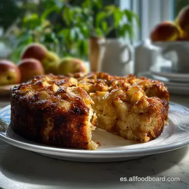 Torta Invisible De Manzana Gteaux Invisible: Postre Franc&eacute;s con 90% Fruta Tarjeta de receta