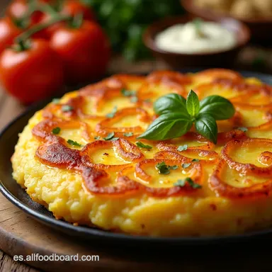 Tortilla Espa&ntilde;ola Tienes patatas en casa Esta receta te salva Tarjeta de receta