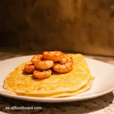 Tortilla Vaga de Gambas La Receta M&aacute;s F&aacute;cil Tarjeta de receta