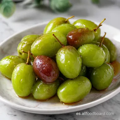 Uvas de Nochevieja: Prepara las 12 Uvas de la Suerte Sin Estres Tarjeta de receta