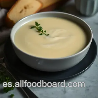 Vichyssoise: La Crema de Puerro Refrescante que Amaras Tarjeta de receta