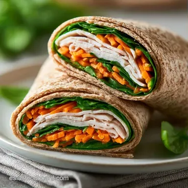 Pavo Y Vegetales en 15 Minutos Tarjeta de receta