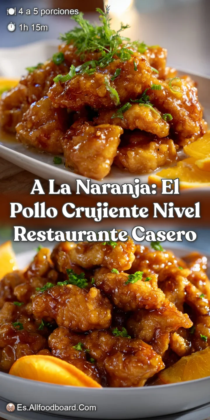 A La Naranja: El Pollo Crujiente Nivel Restaurante Casero