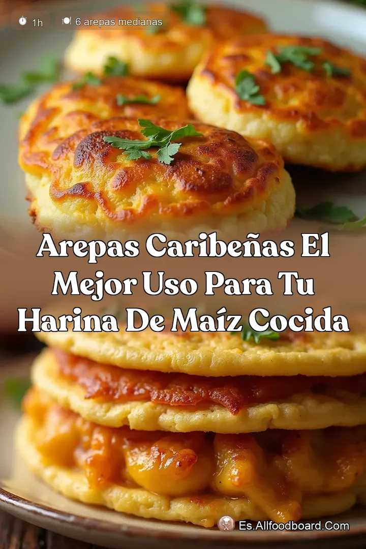 Arepas Caribe&ntilde;as El Mejor Uso para tu Harina de Ma&iacute;z Cocida