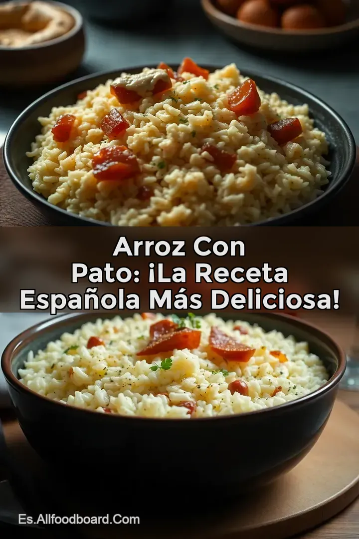 Arroz con Pato: &iexcl;La Receta Espa&ntilde;ola M&aacute;s Deliciosa!