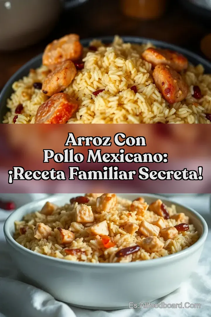 Arroz con Pollo Mexicano: &iexcl;Receta Familiar Secreta!