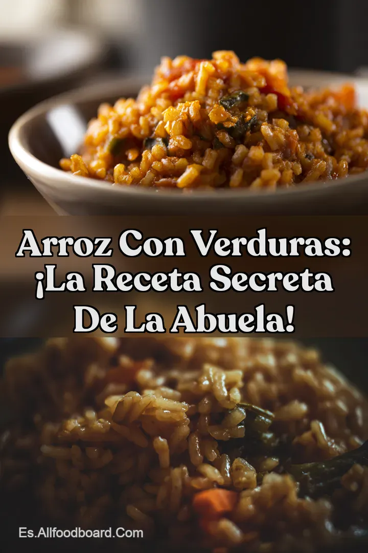 Arroz con Verduras: &iexcl;La Receta Secreta de la Abuela!