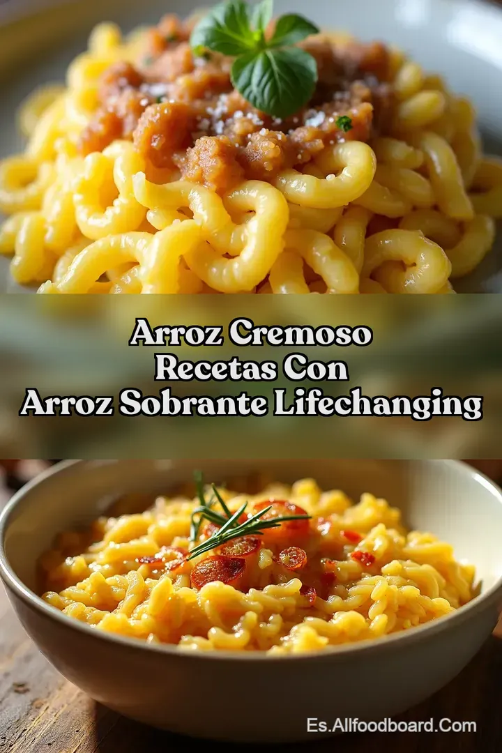Arroz Cremoso Recetas Con Arroz Sobrante LifeChanging