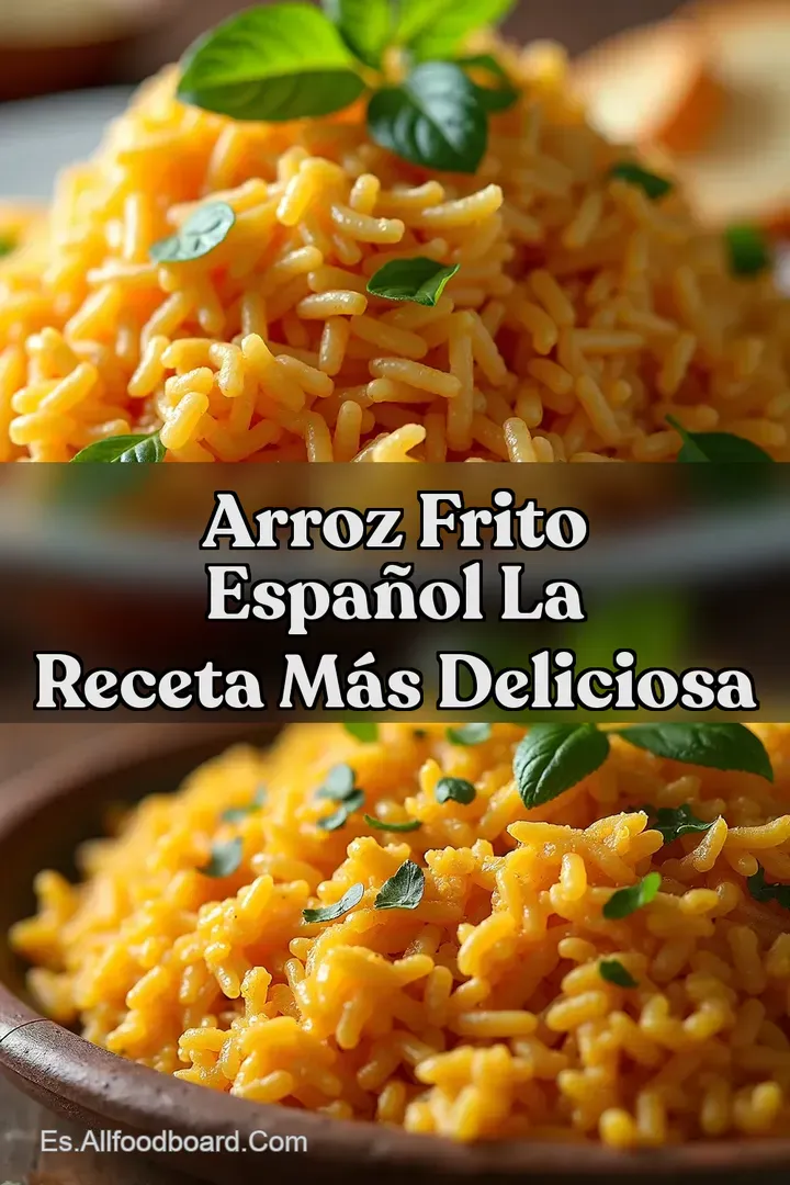 Arroz Frito Espa&ntilde;ol La Receta M&aacute;s Deliciosa