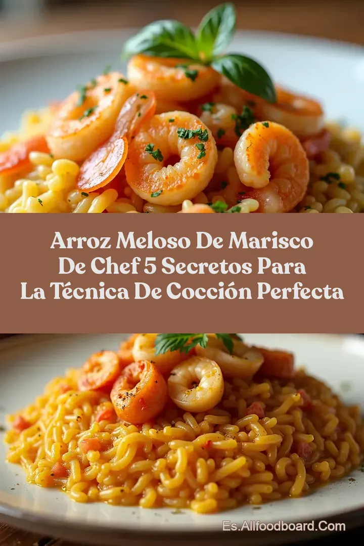 Arroz Meloso de Marisco de Chef 5 Secretos para la T&eacute;cnica de Cocci&oacute;n Perfecta