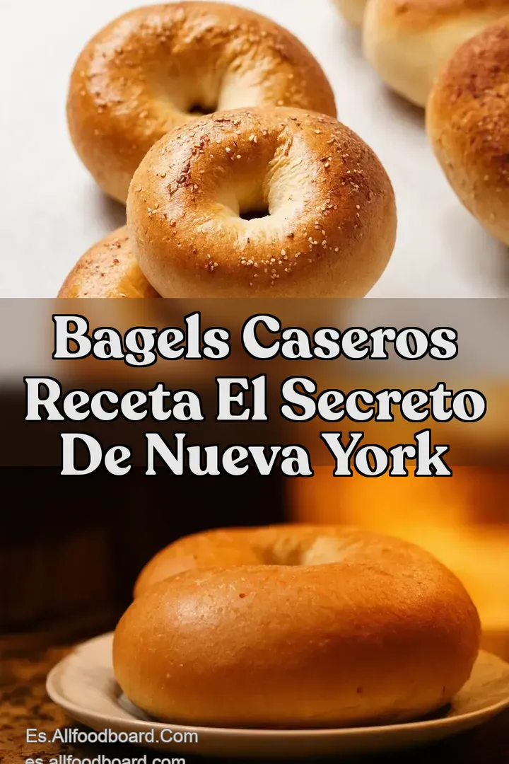 Bagels Caseros Receta El Secreto de Nueva York