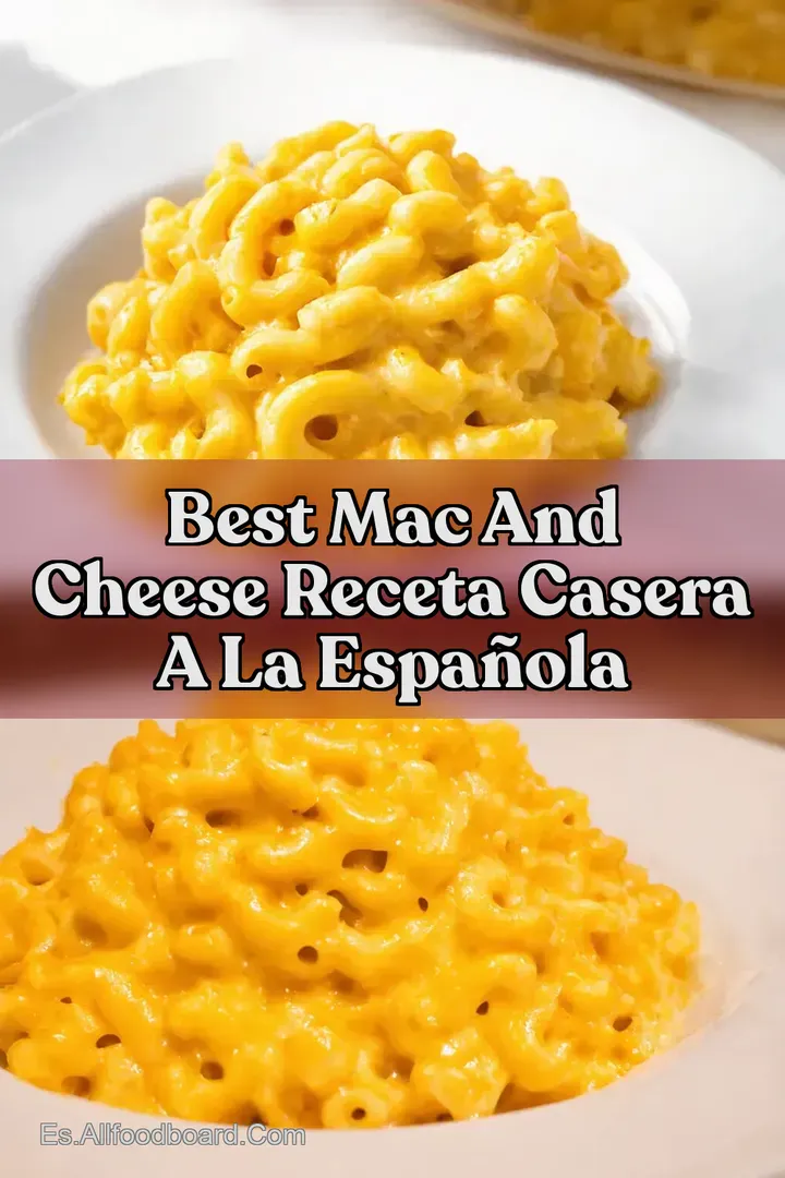 Best Mac and Cheese Receta Casera a la Espa&ntilde;ola