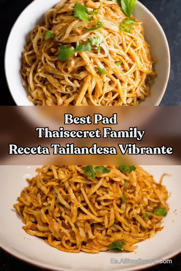Best Pad ThaiSecret Family Receta Tailandesa Vibrante