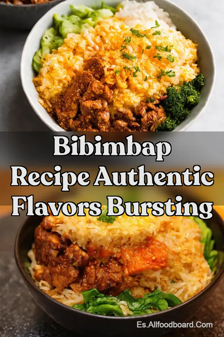 Bibimbap Recipe Authentic Flavors Bursting