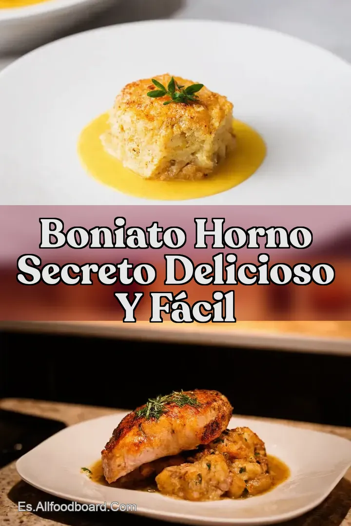 Boniato Horno Secreto Delicioso y F&aacute;cil