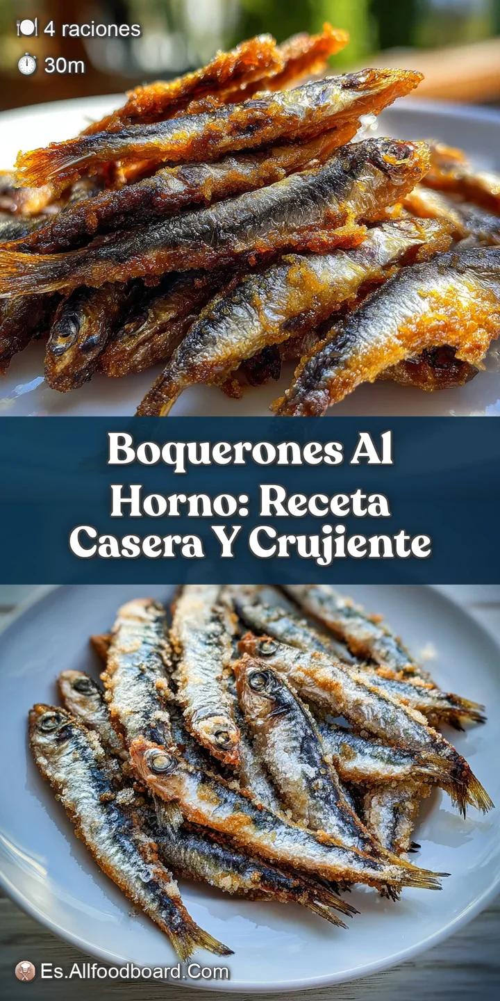 Close-up of plump, juicy anchovies glistening with oil and herbs, revealing their tender texture after being baked to perf...