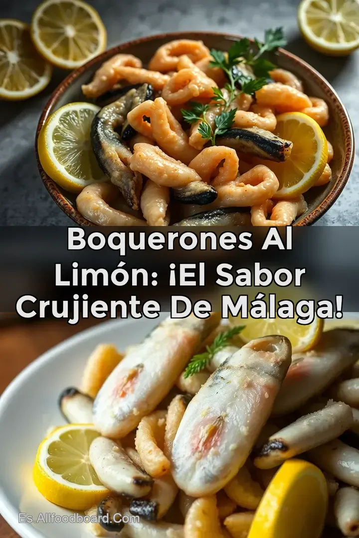 Boquerones al Lim&oacute;n: &iexcl;El Sabor Crujiente De M&aacute;laga!