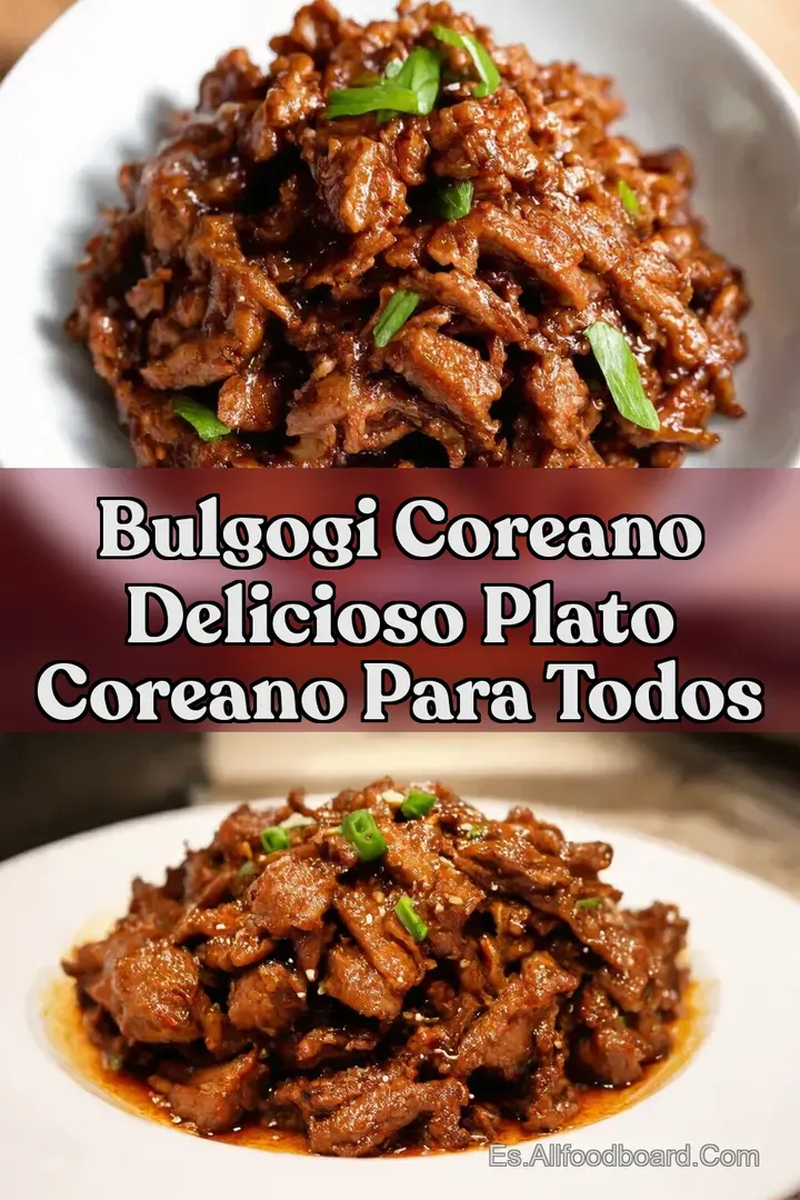 Bulgogi Coreano Delicioso Plato Coreano Para Todos