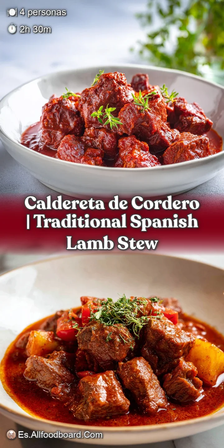 Primer plano de carne jugosa ba&ntilde;ada en salsa espesa y brillante, con trozos de pimiento rojo y texturas melosas.