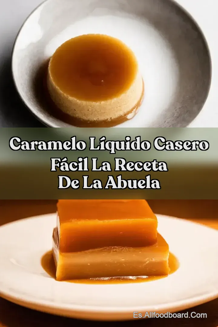 Caramelo L&iacute;quido Casero F&aacute;cil La Receta de la Abuela