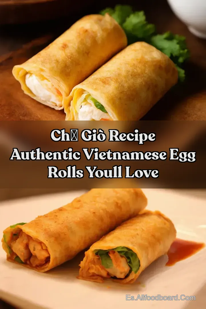 Chả Gi&ograve; Recipe Authentic Vietnamese Egg Rolls Youll Love