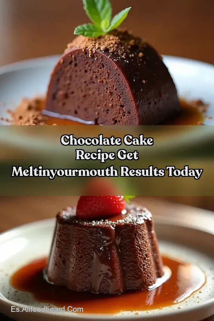 Chocolate Cake Recipe Get MeltInYourMouth Results Today