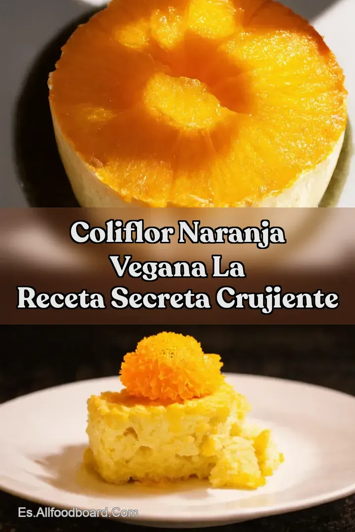 Coliflor Naranja Vegana La Receta Secreta Crujiente